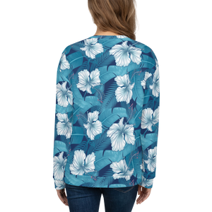 Hibiscus Leaf Unisex Sweatshirt by Design Express