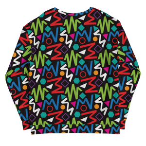 Pop Geometrical Pattern 02 Unisex Sweatshirt by Design Express