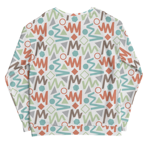 Soft Geometrical Pattern 02 Unisex Sweatshirt by Design Express