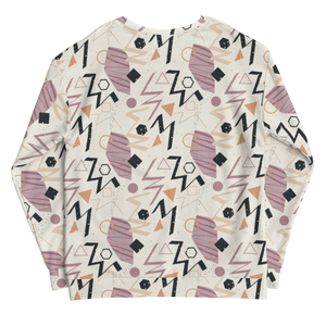 Mix Geometrical Pattern 02 Unisex Sweatshirt by Design Express