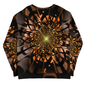 Abstract Flower 02 Unisex Sweatshirt by Design Express