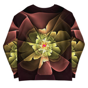 Abstract Flower 04 Unisex Sweatshirt by Design Express