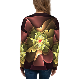 Abstract Flower 04 Unisex Sweatshirt by Design Express
