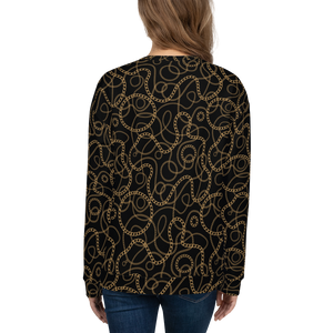 Golden Chain Unisex Sweatshirt by Design Express