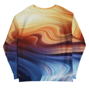 Canyon Swirl Unisex Sweatshirt by Design Express