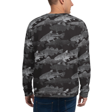 Grey Black Catfish Unisex Sweatshirt by Design Express