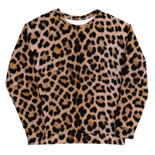 Leopard Skin Pattern "All Over Animal" Unisex Sweatshirt by Design Express