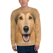 XS Shetland Sheepdog "All Over Animal" Unisex Sweatshirt by Design Express