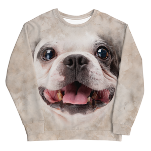 Boston Terrier "All Over Animal" Unisex Sweatshirt by Design Express