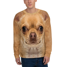 XS Chihuahua "All Over Animal" Unisex Sweatshirt by Design Express