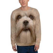 XS Shih Tzu "All Over Animal" Unisex Sweatshirt by Design Express