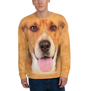 XS Beagle "All Over Animal" Unisex Sweatshirt by Design Express