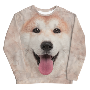 Akita "All Over Animal" Unisex Sweatshirt by Design Express