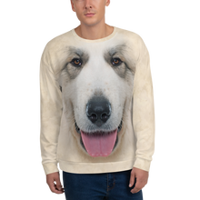 XS Great Pyrenees "All Over Animal" Unisex Sweatshirt by Design Express