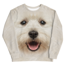West Highland White Terrier "All Over Animal" Unisex Sweatshirt by Design Express
