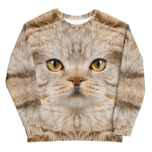 Scottish Fold "All Over Animal" Unisex Sweatshirt by Design Express
