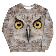 Great Horned Owl Unisex Sweatshirt by Design Express
