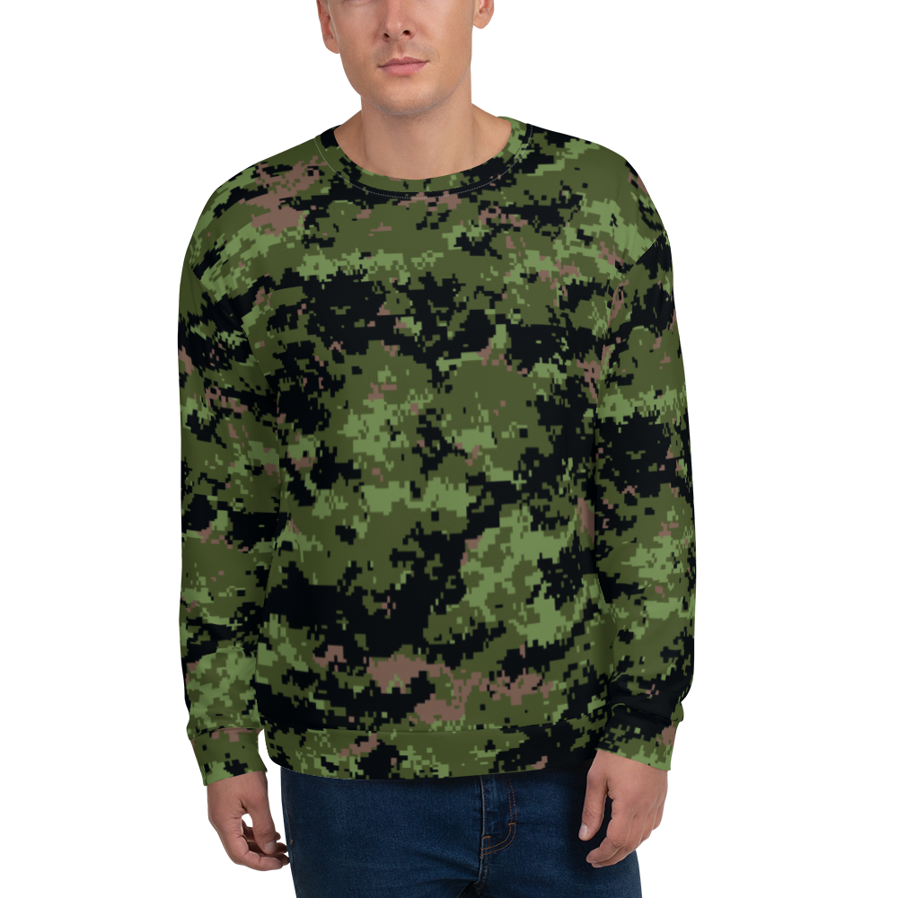 Camo sales sweatshirt express