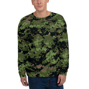XS Classic Digital Camouflage Unisex Sweatshirt by Design Express