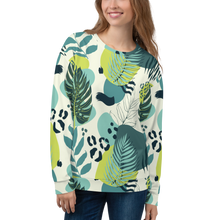 XS Fresh Tropical Leaf Unisex Sweatshirt by Design Express