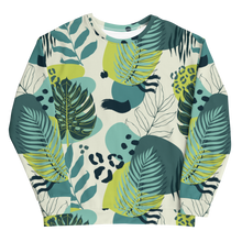 Fresh Tropical Leaf Unisex Sweatshirt by Design Express
