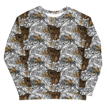 Leopard Head Unisex Sweatshirt by Design Express