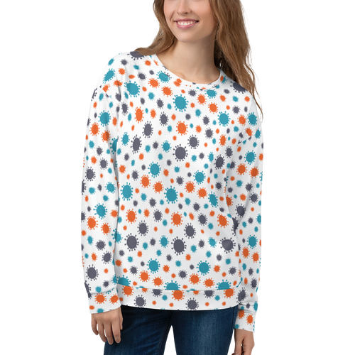 XS Corona Virus Unisex Sweatshirt by Design Express