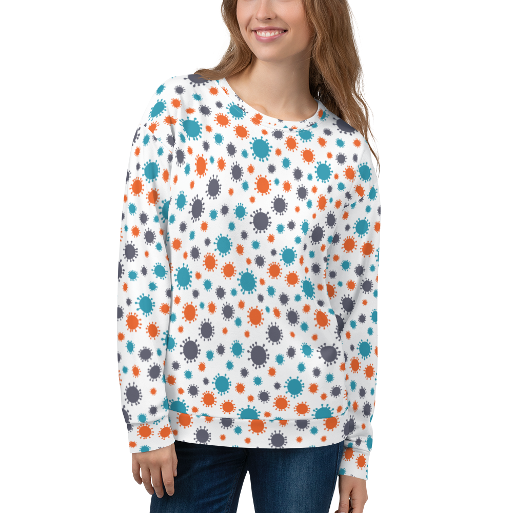 XS Corona Virus Unisex Sweatshirt by Design Express
