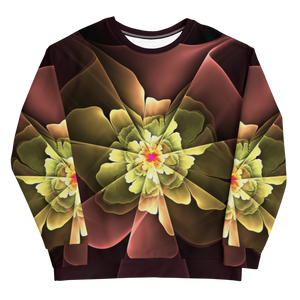Abstract Flower 04 Unisex Sweatshirt by Design Express