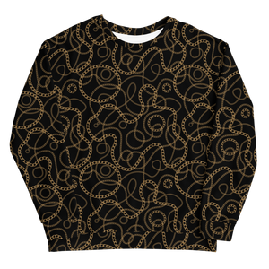 Golden Chain Unisex Sweatshirt by Design Express