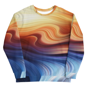 Canyon Swirl Unisex Sweatshirt by Design Express