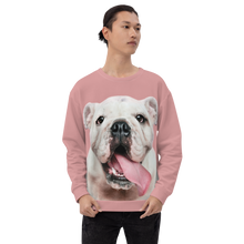 Cute White Bulldog Unisex Sweatshirt