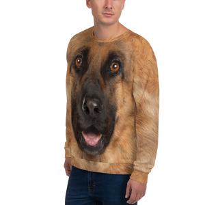 German Shepherd "All Over Animal" Unisex Sweatshirt by Design Express