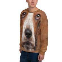 Basset Hound "All Over Animal" Unisex Sweatshirt by Design Express