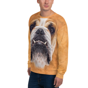 Bulldog "All Over Animal" Unisex Sweatshirt by Design Express