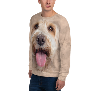 Labradoodle "All Over Animal" Unisex Sweatshirt by Design Express