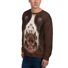 English Springer Spaniel "All Over Animal" Unisex Sweatshirt by Design Express