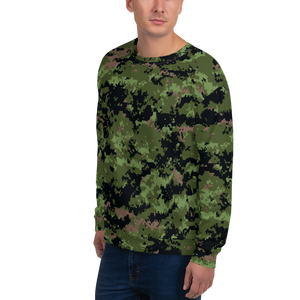 Classic Digital Camouflage Unisex Sweatshirt by Design Express