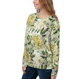 Fresh Floral Unisex Sweatshirt by Design Express