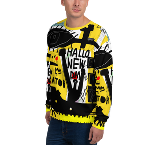 Basquiat Style Unisex Sweatshirt by Design Express