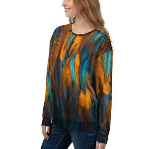 Rooster Wing Unisex Sweatshirt by Design Express