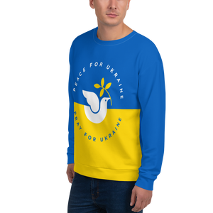 Peace For Ukraine Unisex Sweatshirt by Design Express