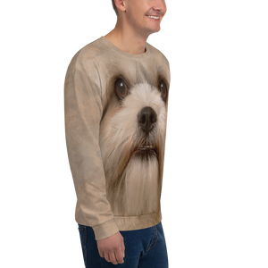 Shih Tzu "All Over Animal" Unisex Sweatshirt by Design Express