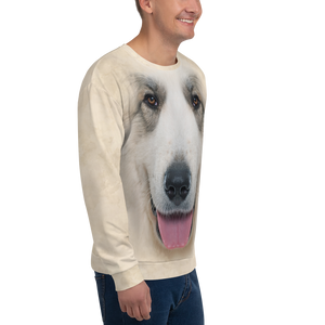 Great Pyrenees "All Over Animal" Unisex Sweatshirt by Design Express