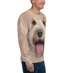 Labradoodle "All Over Animal" Unisex Sweatshirt by Design Express