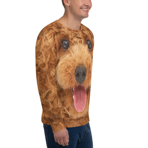 Poodle "All Over Animal" Unisex Sweatshirt by Design Express