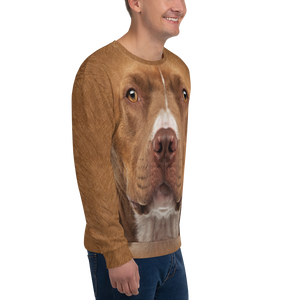 Staffordshire "All Over Animal" Unisex Sweatshirt by Design Express