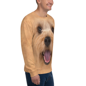 Yorkie "All Over Animal" Unisex Sweatshirt by Design Express