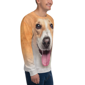 Jack Russel "All Over Animal" Unisex Sweatshirt by Design Express