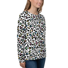 Color Leopard Print Unisex Sweatshirt by Design Express